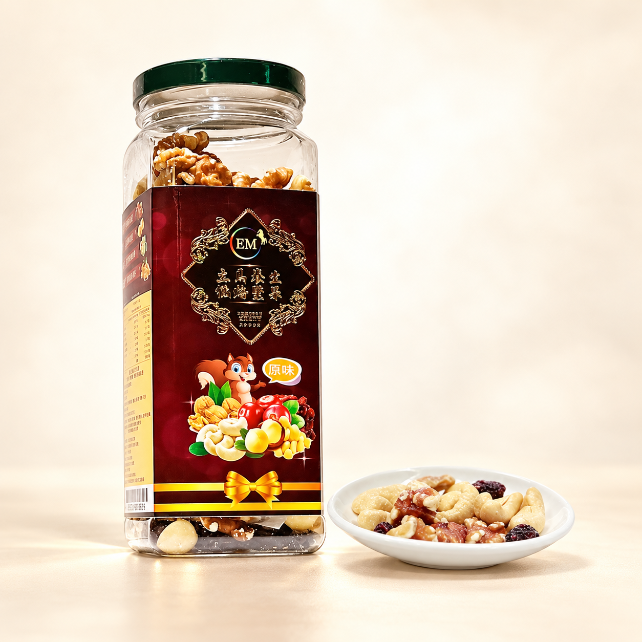 立馬低焙養生堅果(全素)，商品照片